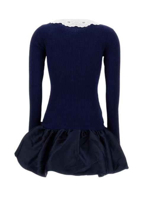 Mini abito a maglia SELF PORTRAIT | RS26106SBNAVY